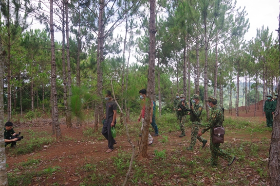 Đắk Nông tăng cường lực lượng phòng, chống dịch trên biên giới